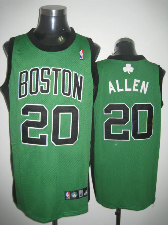 Boston Celtics Allen Green Black Jersey